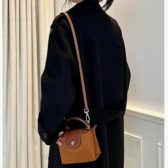 Longchamp Le Pliage Mini Pouch Crossbody Long Strap Conversion Kit - Picture 6 of 8